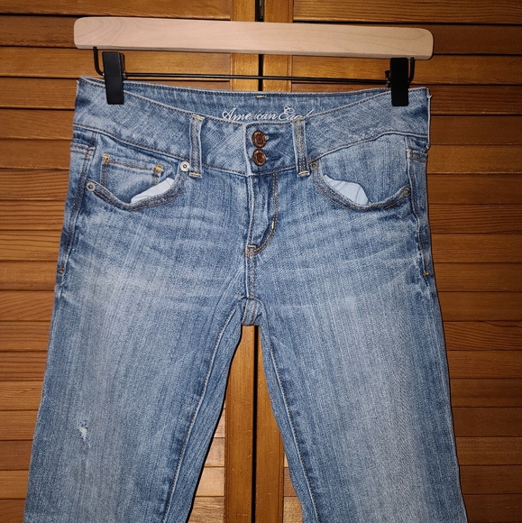 American Eagle Artist Crop Jeans Size 2 - Picture 5 of 10